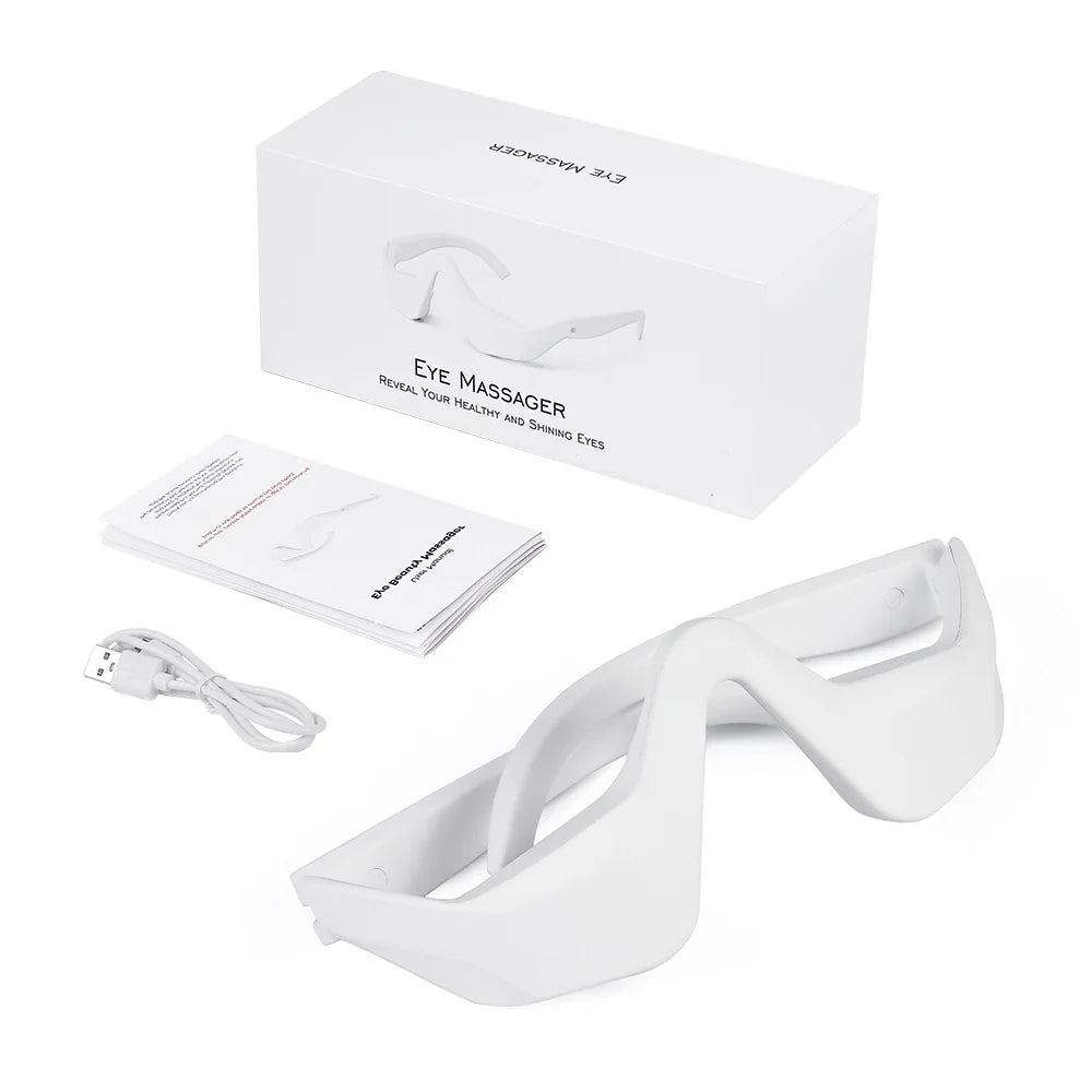 Foreverlily EMS Eye Massager — Red Light Therapy for Tired Eyes
